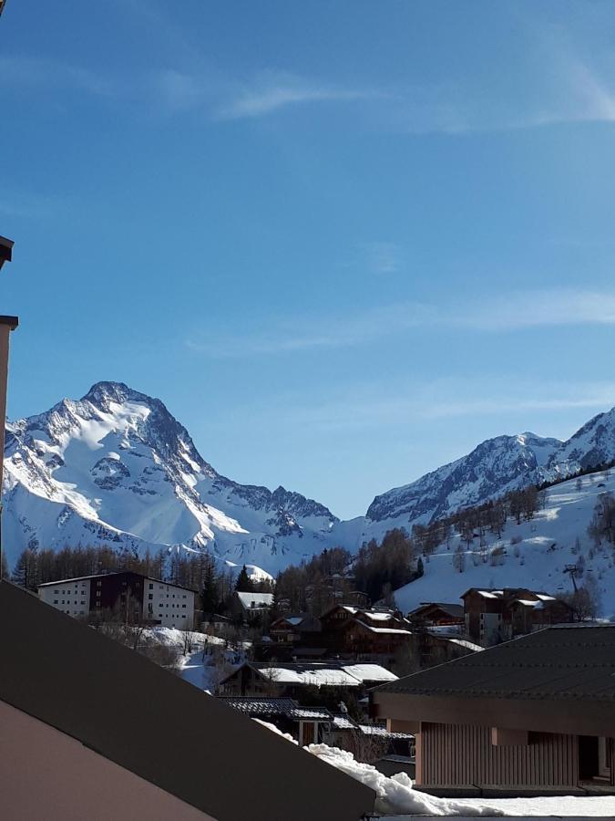 Petit Appartement Labellise Les 2 Alpes Residence Arc En Ciel Telesiege Petite Aiguille เลส์เดอซาลป์ ภายนอก รูปภาพ